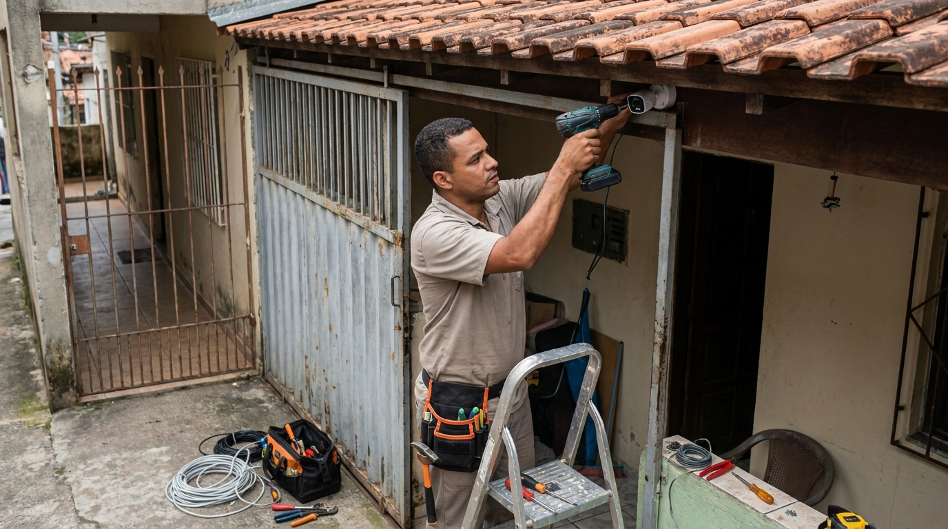 Instalação de Câmeras de Segurança perto de mim em Sorocaba‑SP