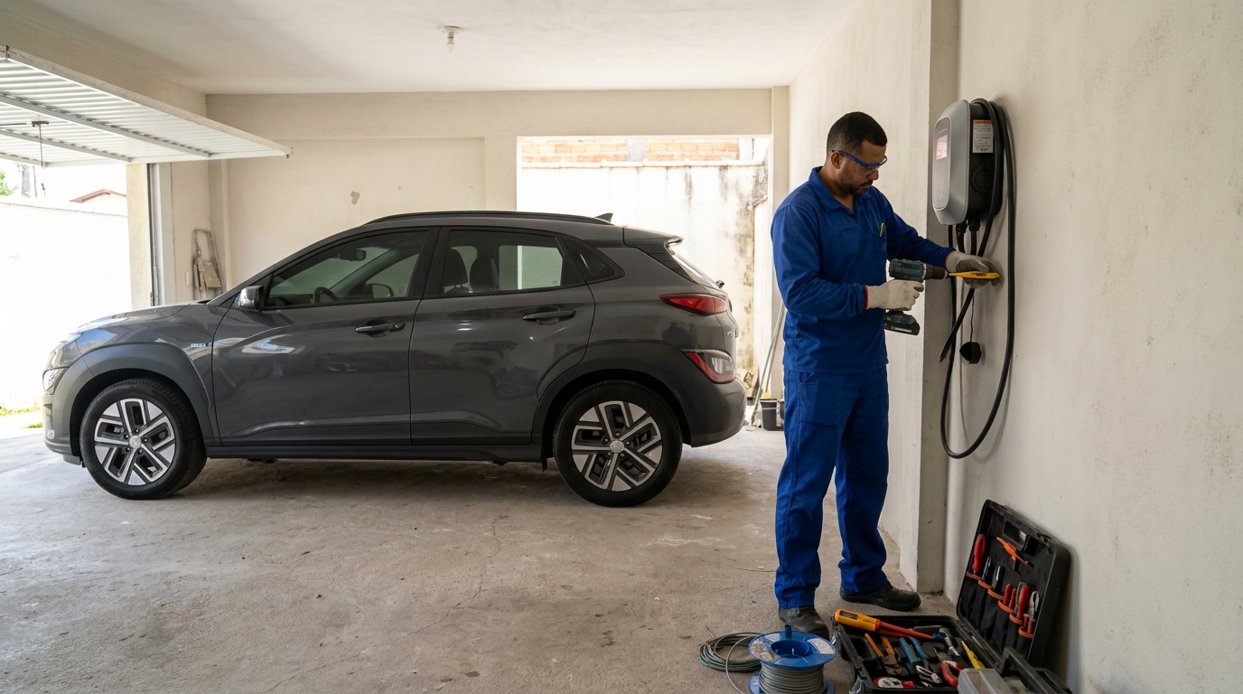 Instalação de Carregador de Carro Elétrico perto de mim em Sorocaba‑SP