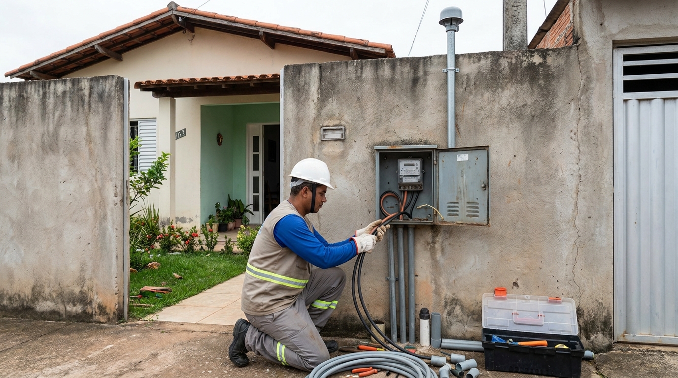 Instalação de Padrão de Energia perto de mim em Sorocaba‑SP
